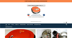 Desktop Screenshot of musclecaraircleaners.com